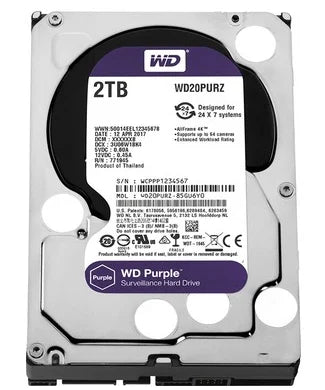 2 TB HDD 7/24 Güvenlik Diski