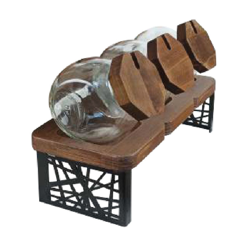 3'lü Baharatlık Seti 15 x 32 x 9 cm · TERRAWS-BAH33C