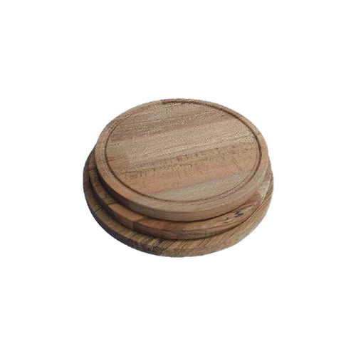 18mm Kayın Masif Klasik Pizza Tahtası