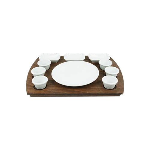 10 Parça Kahvaltı Sunum Tepsisi 47 x 36 x 2.2 cm · TERRAWS-KHL47361C