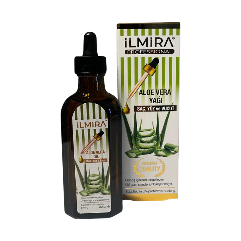 İlmira Saç, Yüz ve Vücut Yağı 100 ml – Aloe Vera