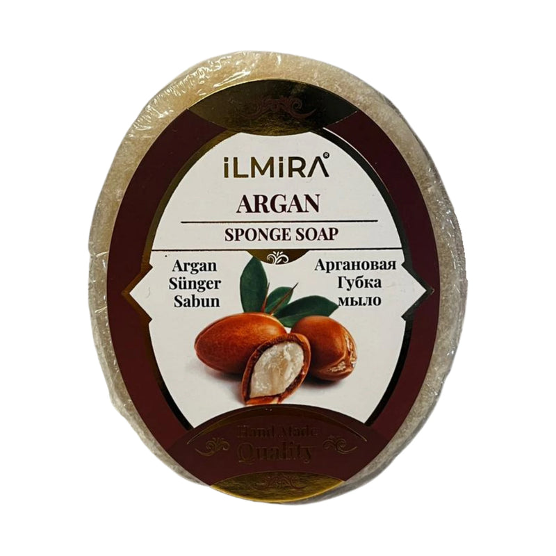 İlmira Spa & Hamam Süngerli Sabun 125 g – Argan