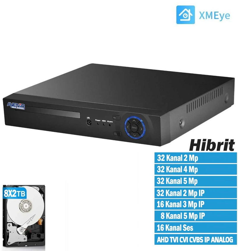 Avenir Av-TC3202 32 Kanal DVR Kayıt cihazı