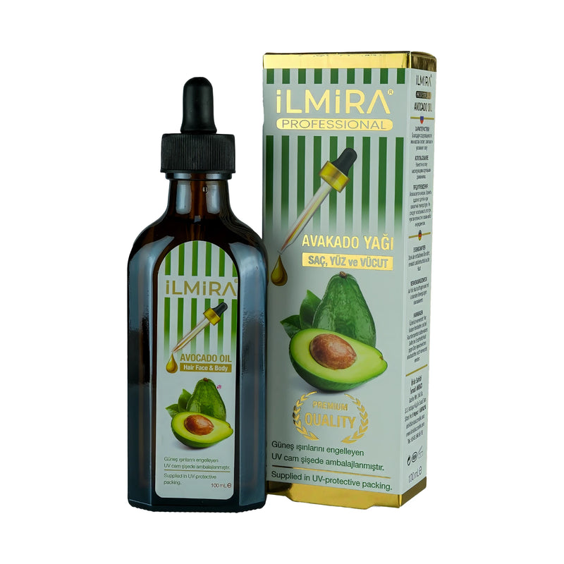 İlmira Saç, Yüz ve Vücut Yağı 100 ml – Avokado