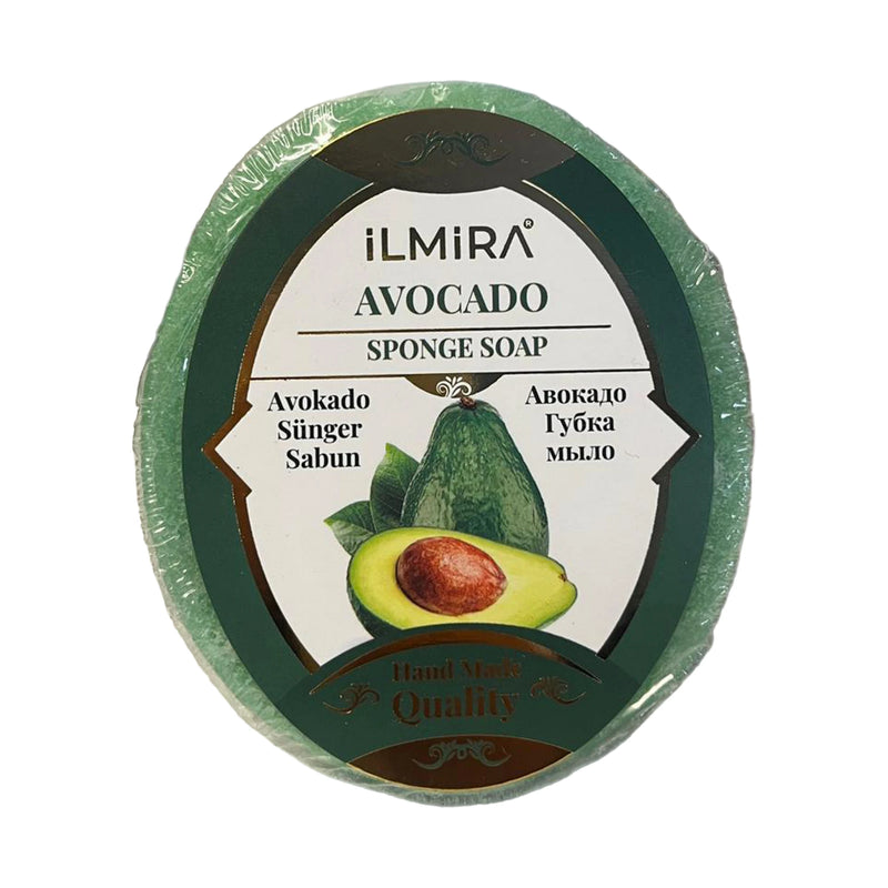 İlmira Spa & Hamam Süngerli Sabun 125 g – Avokado