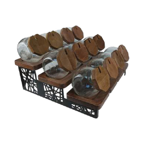 12'li Baharatlık Seti 43 x 44 x 15 cm