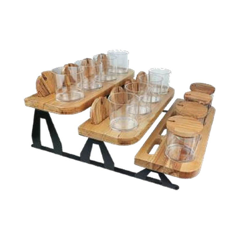12'li Baharatlık Seti 44 x 41.5 x 15 cm · TERRAWS-BAH212