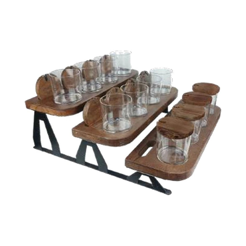 12'li Baharatlık Seti 44 x 41.5 x 15 cm · TERRAWS-BAH212C