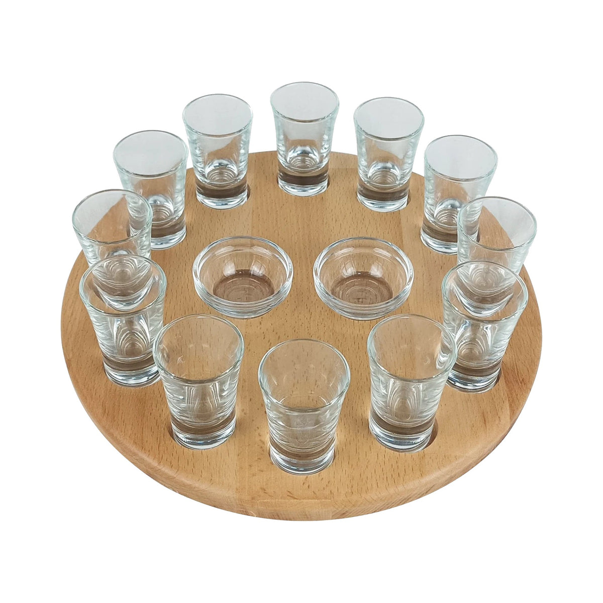 12'li Döner Shot Sunum Seti Çap: 29 cm · TERRAWS-SHT29-12
