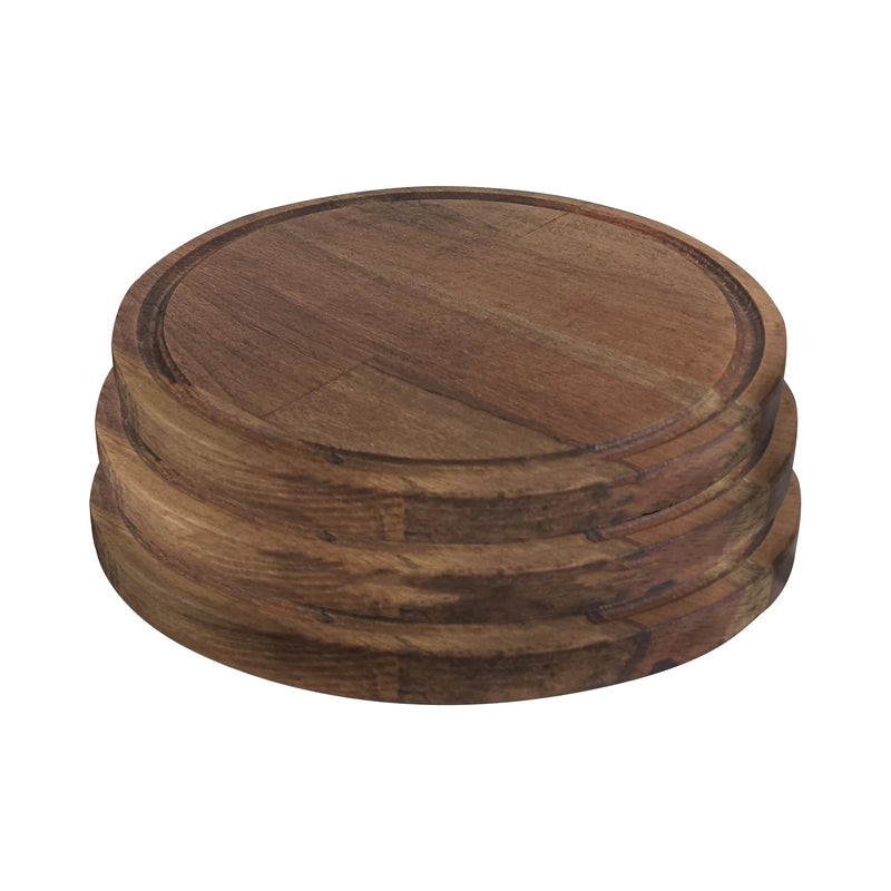 25mm Iroko Masif Klasik Pizza Tahtası