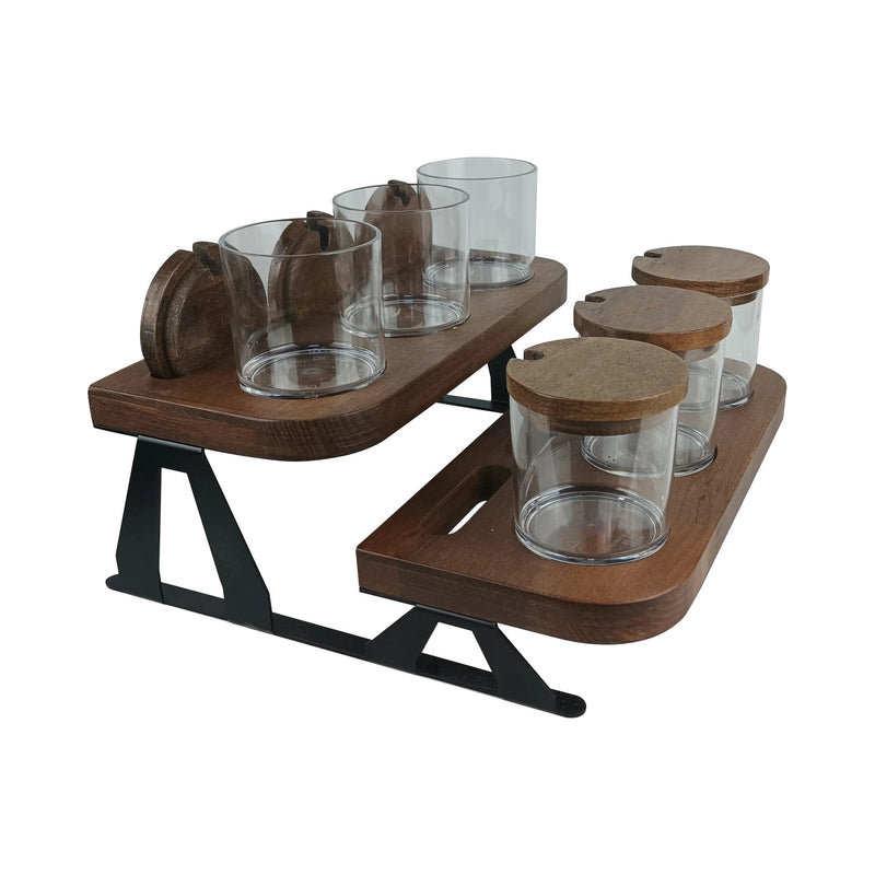 6'lı Baharatlık Seti 32 x 32 x 11 cm · TERRAWS-BAH26C