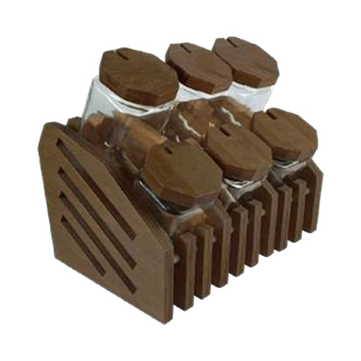 6'lı Baharatlık Seti 35 x 24 x 20 cm · TERRAWS-BAH46C