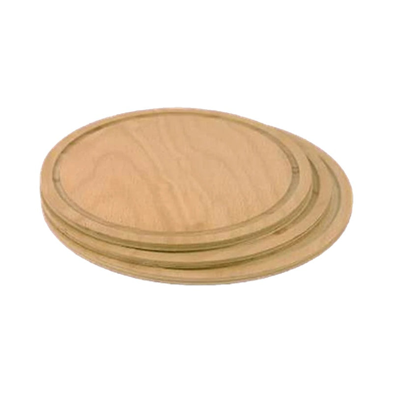 8mm Kayın Papel Klasik Pizza Tahtası