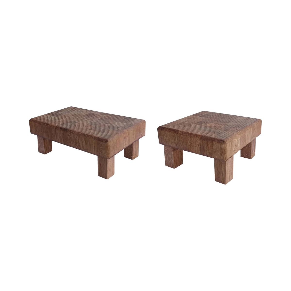 Ahşap Açık Büfe Sunum 23 x 23 x 12 cm