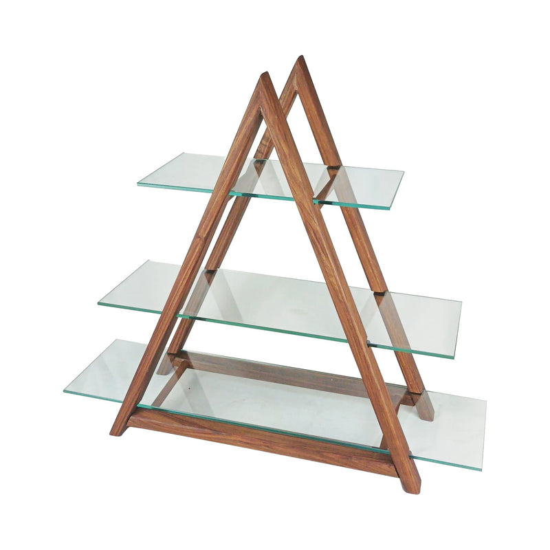 Ahşap Açık Büfe Sunum 75 x 25 x 65 cm
