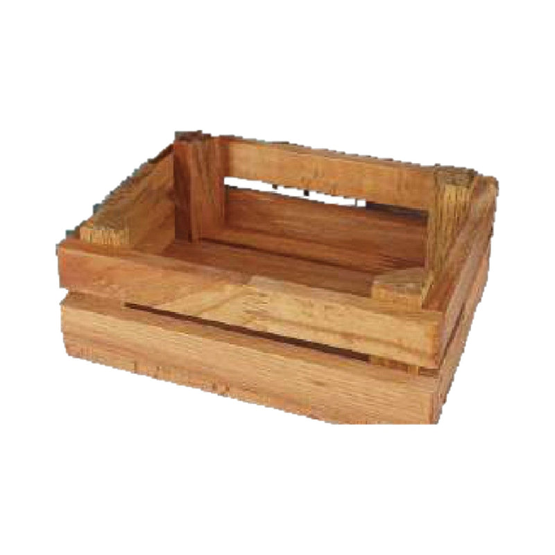 Ahşap Kasa Naturel h: 5 cm