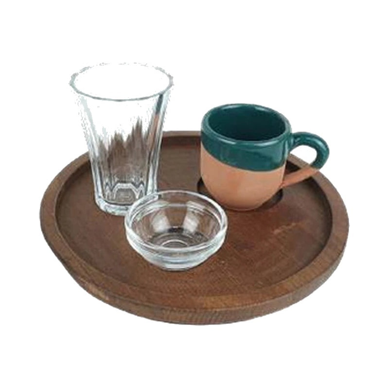 Kahve Sunum Seti Çap: 20 cm · TERRAWS-KAH204CP