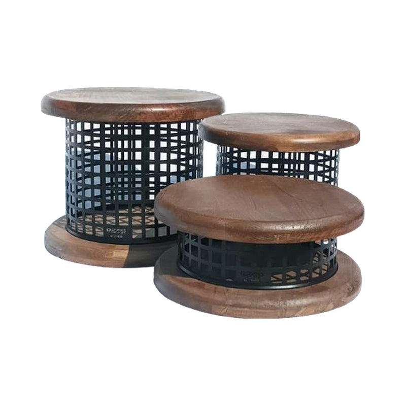 Metal Ahşaplı Yükseltici h: 18 cm