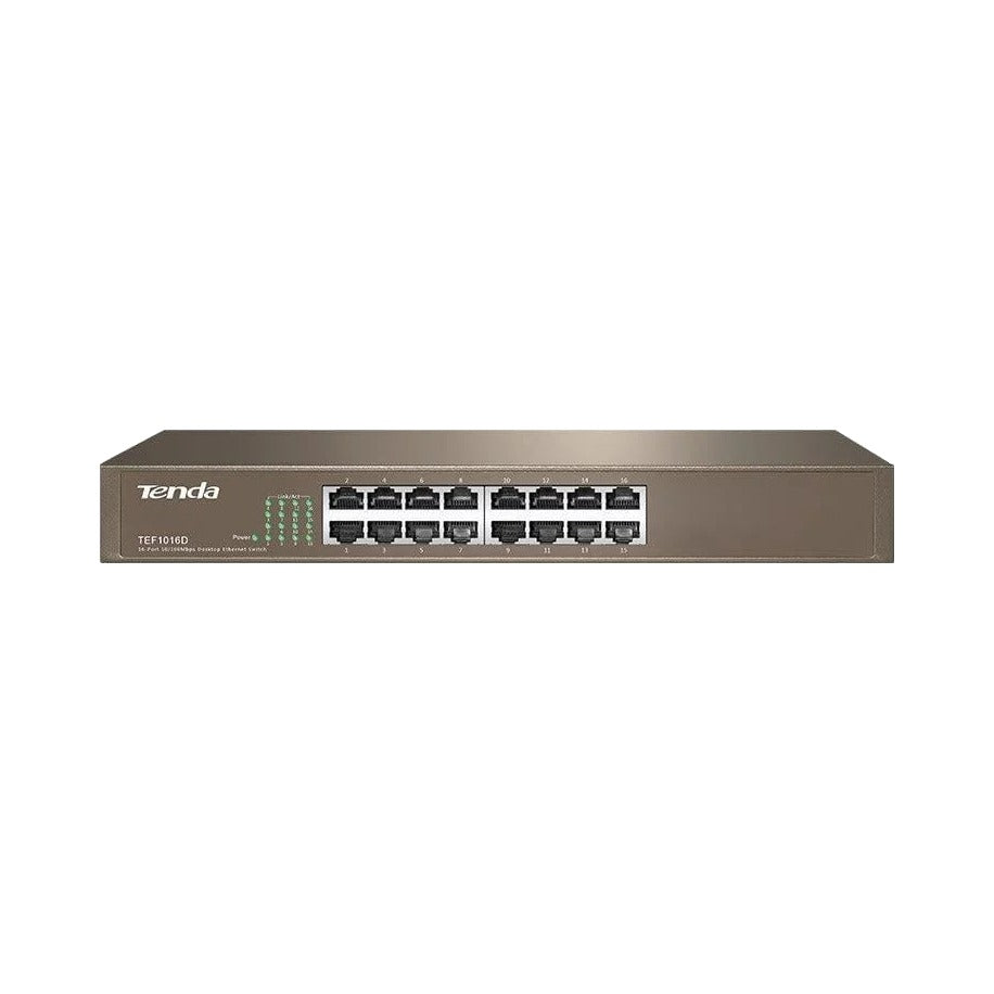 Tenda Tef1016D 16 Port Desktop Ethernet Switch