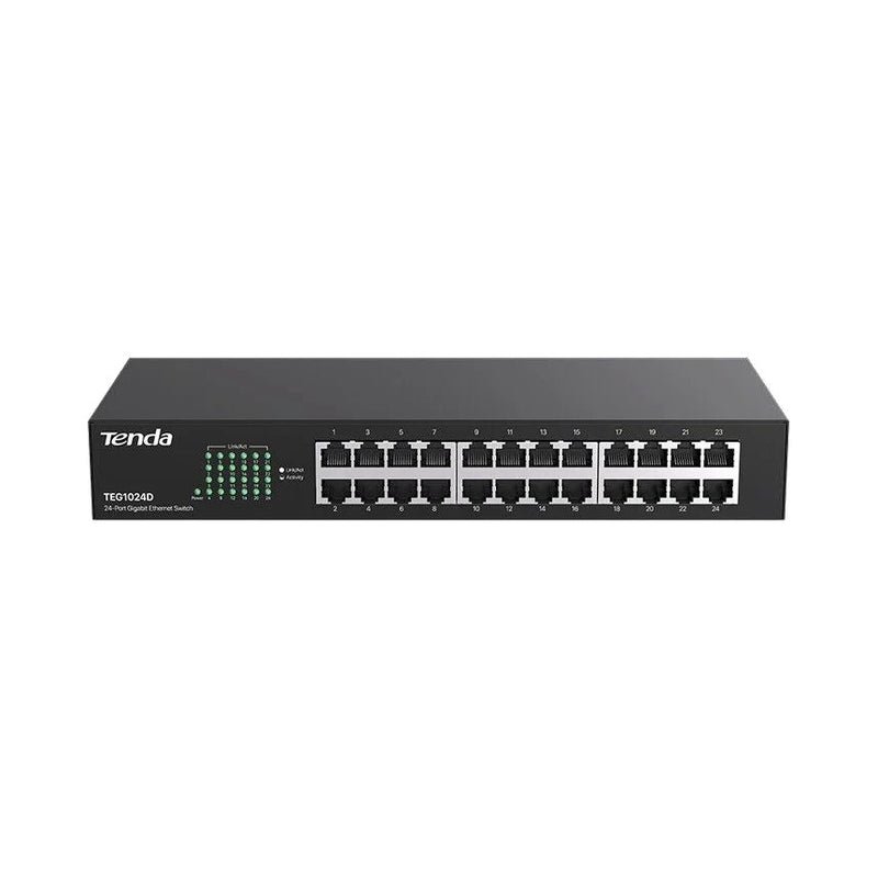 Tenda Teg1024d 24 Port Gigabit Rockmount Switch