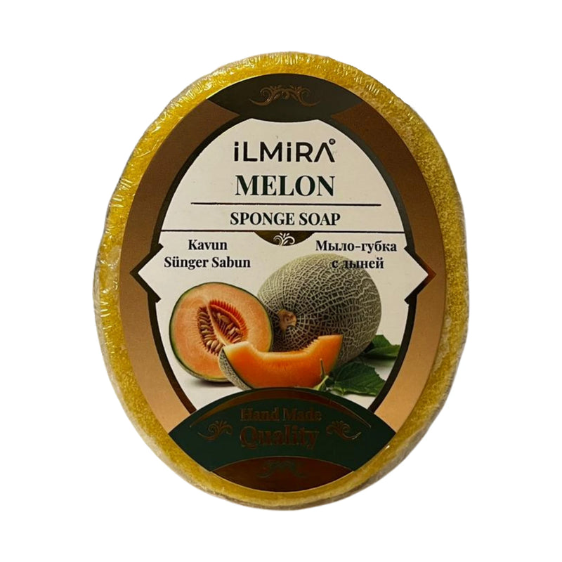İlmira Spa & Hamam Süngerli Sabun 125 g – Kavun