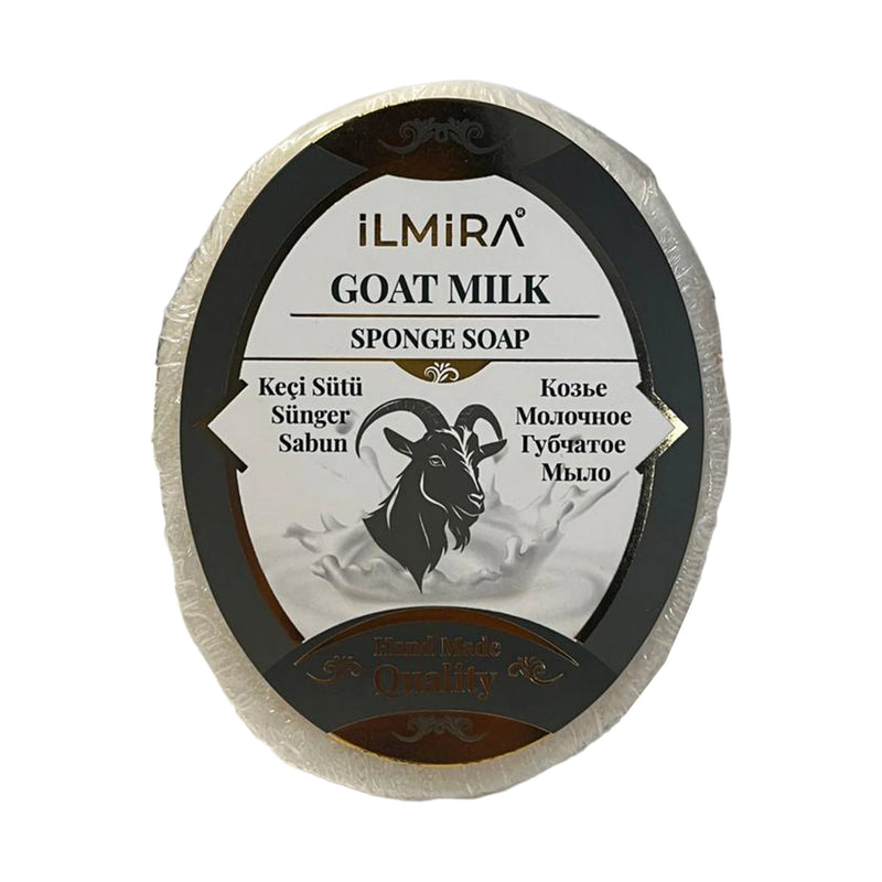 İlmira Spa & Hamam Süngerli Sabun 125 g – Keçi Sütü