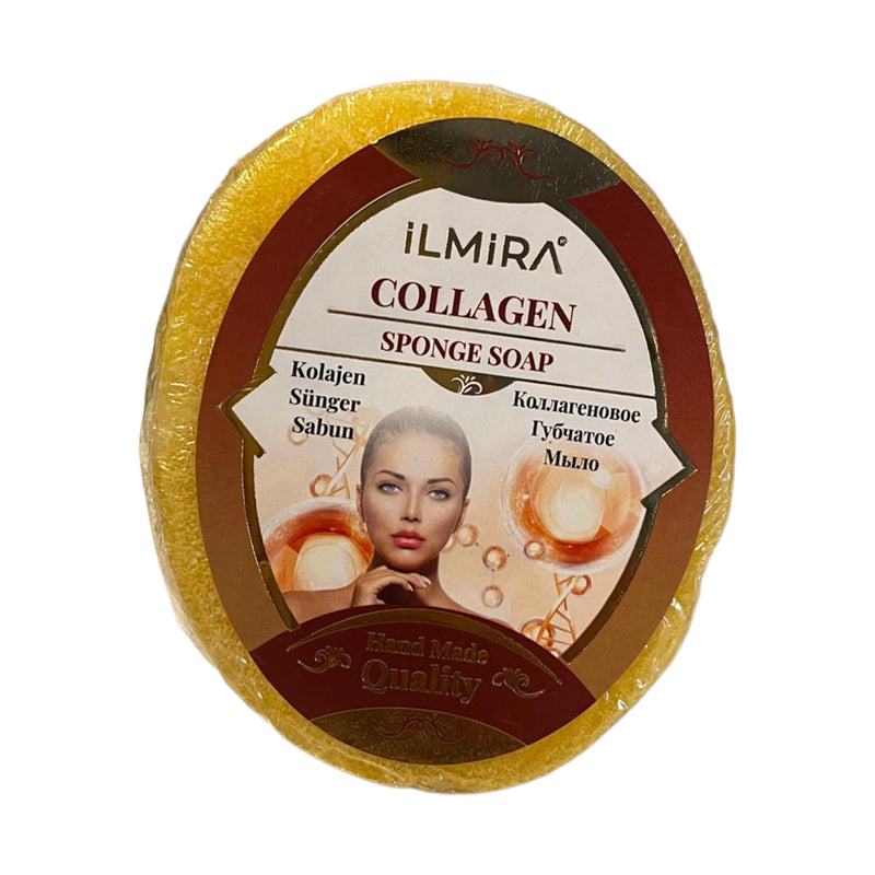 İlmira Spa & Hamam Süngerli Sabun 125 g – Kolajen
