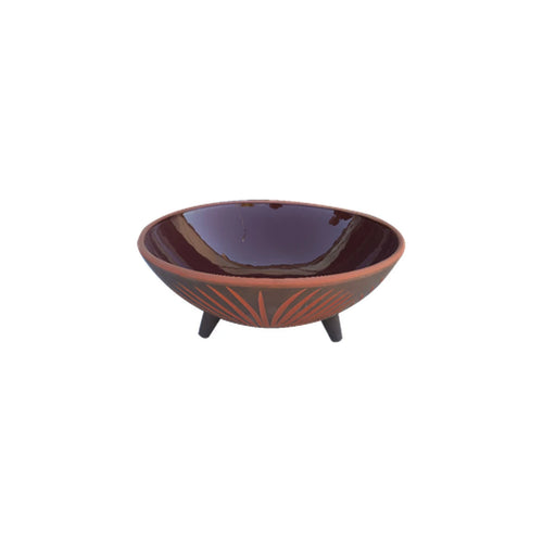 20 cm Ayaklı Kahverengi