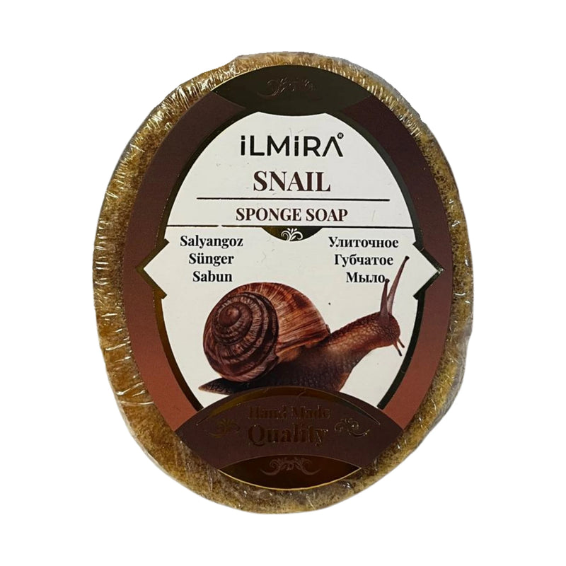 İlmira Spa & Hamam Süngerli Sabun 125 g – Salyangoz