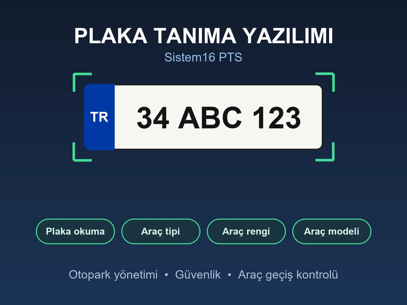 Sistem16 plaka tanıma yazılımı