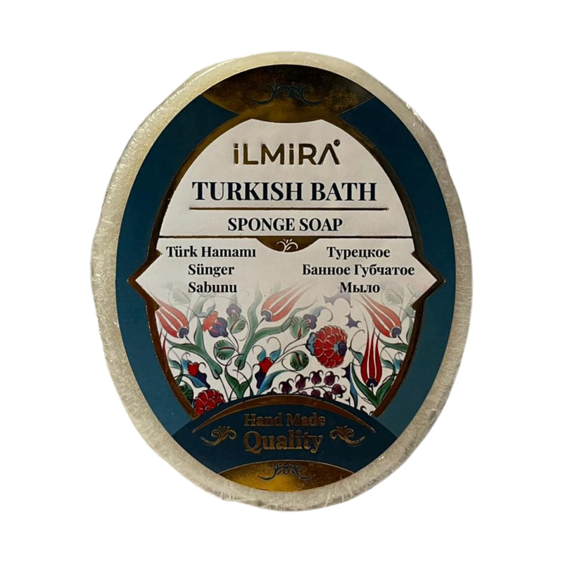 İlmira Spa & Hamam Süngerli Sabun 125 g – Türk Hamamı