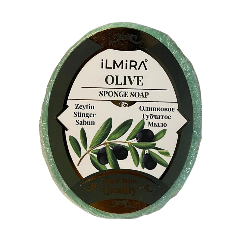 İlmira Spa & Hamam Süngerli Sabun 125 g – Zeytin